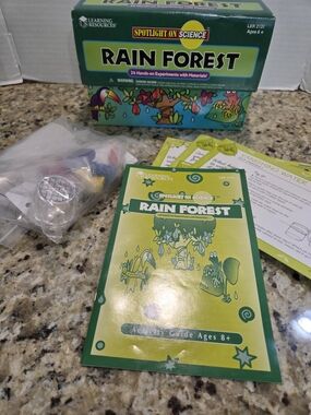 Learning Resources Spotlight on Science Rain Forest 24 Experiments Ages 8+